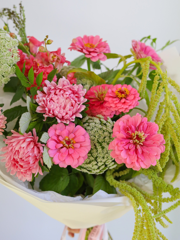 БУКЕТ ИЗ ФЕРМЕРСКИХ ЦВЕТОВ